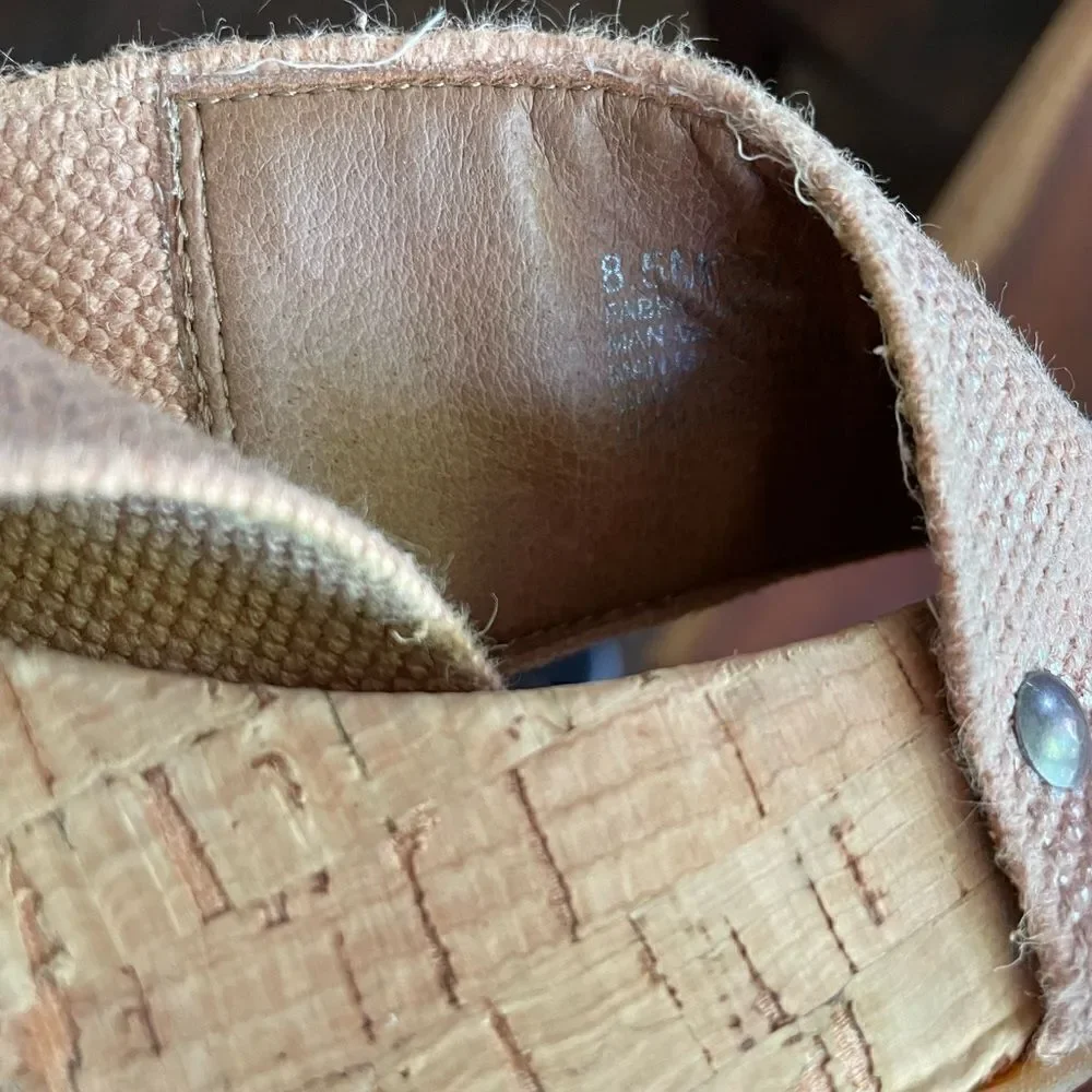 Lucky Brand Platform Sandals Sz 8.5